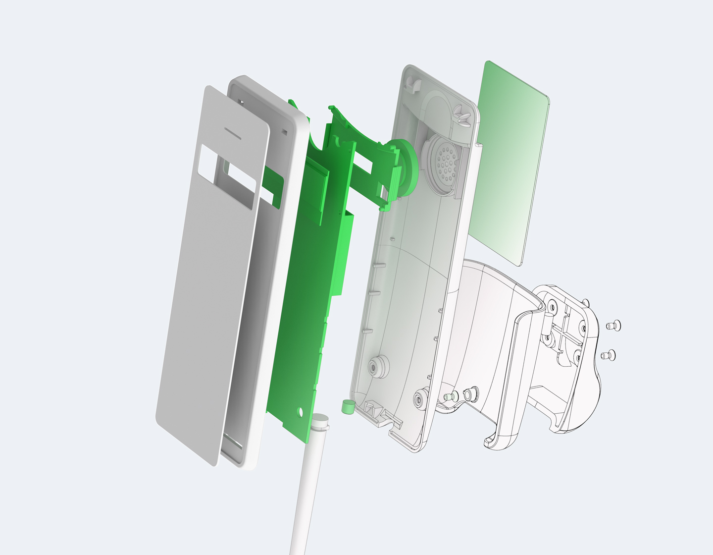 bewatec meditel werksdesign telefon patient kommunikation