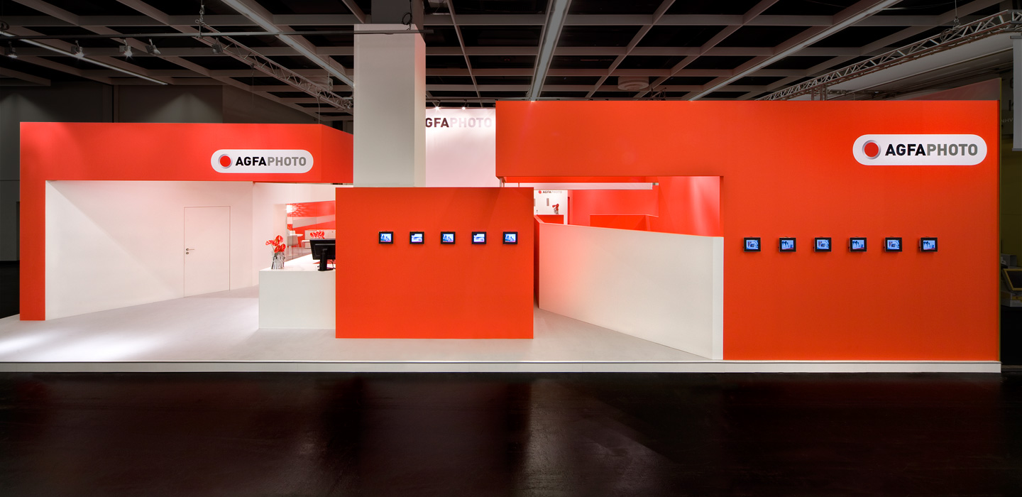 agfa photo messestand event design