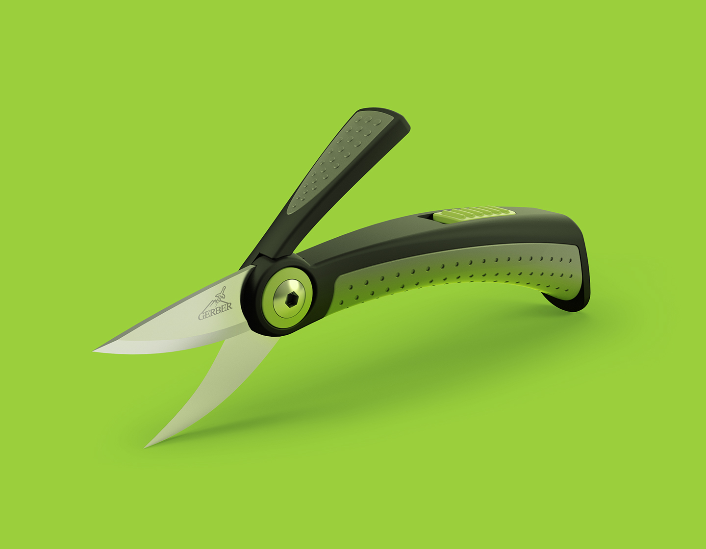 Gerber werksdesign industrial design scissors knife product