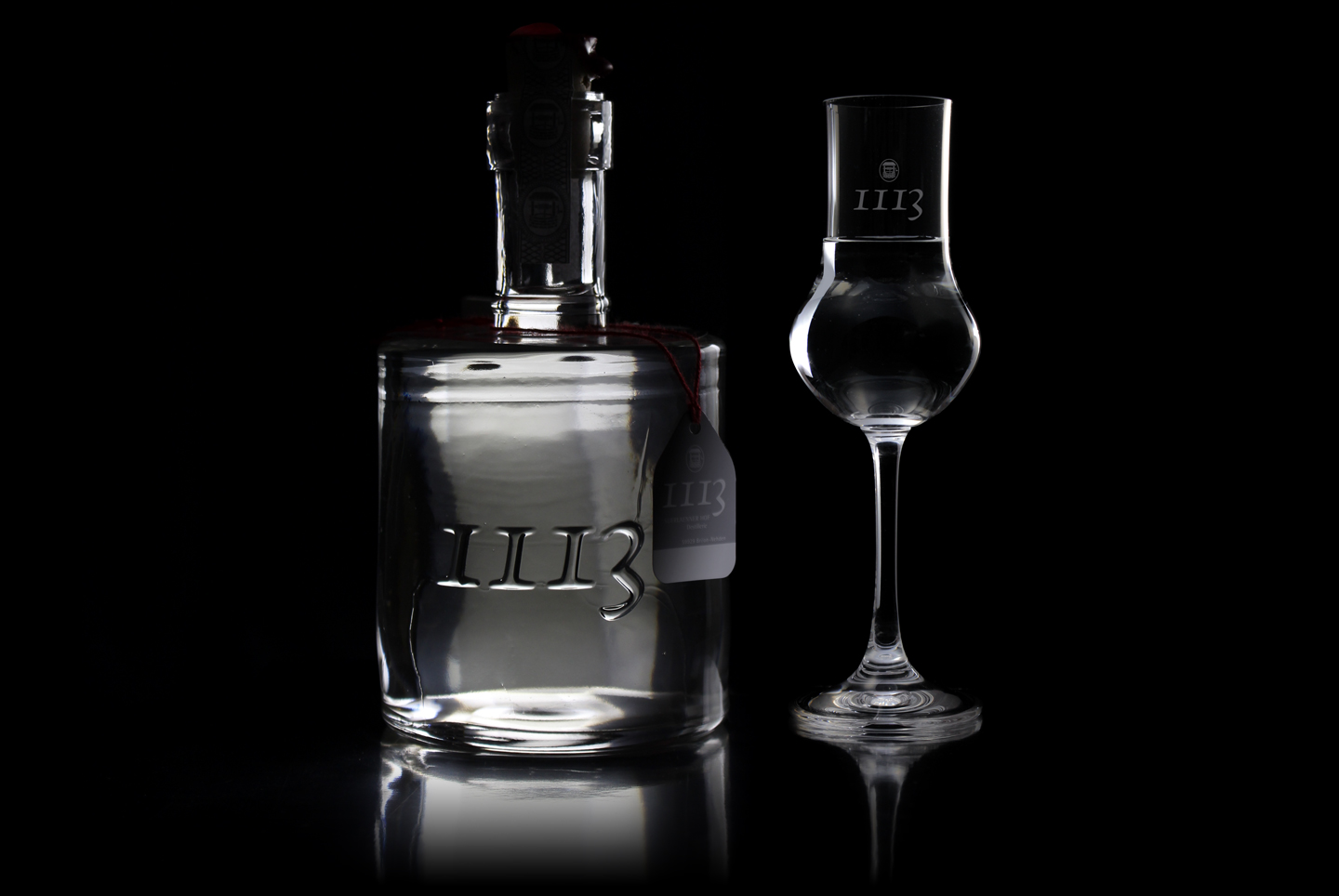 1113 werksdesign destillery bottle packaging glass glassware design