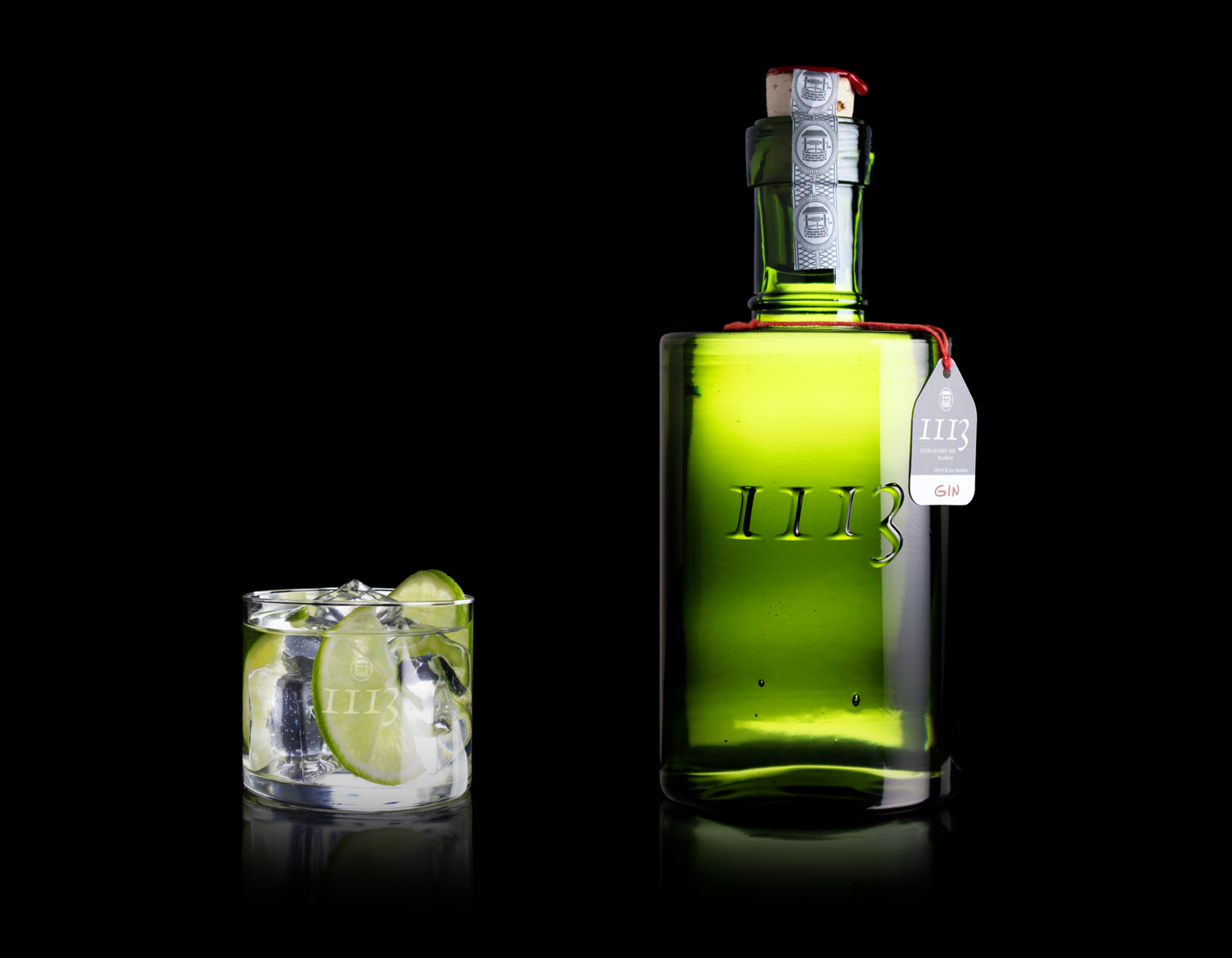 1113 werksdesign destillery bottle packaging glass glassware design
